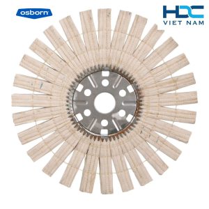 Đánh bóng đệm ngón tay Sisal và vải dệt để cắt và nhuộm màu trên tất cả các kim loại