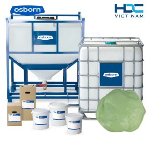 Hợp chất màu lỏng màu xanh lá cây ứng dụng đánh bóng màu trên Thép